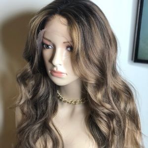 Luxe full lace wig custom colored